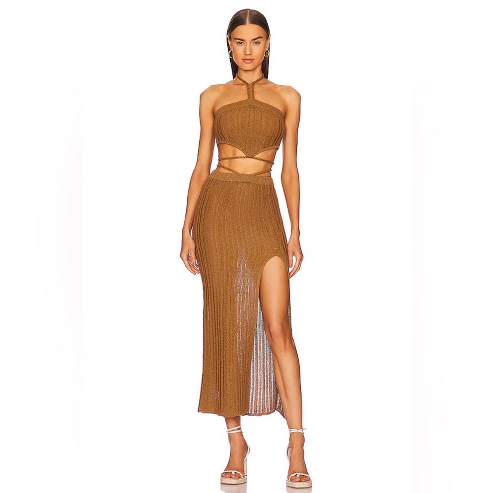 Michael Costello xRevolve Sylvan Knit Top & Skirt